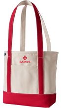 Load image into Gallery viewer, Saints Canvas Tote - BACKORDER