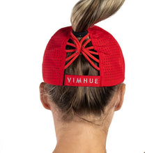 Load image into Gallery viewer, Saints Red Ponytail Hat